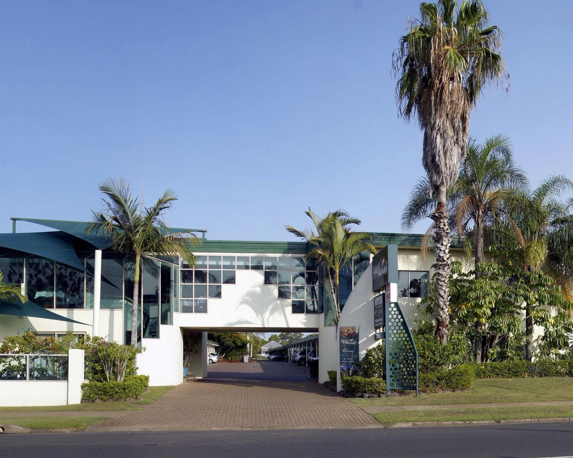 Mcnevins Maryborough Motel Exteriör bild